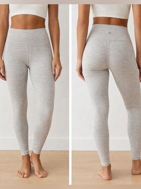 EUC Lululemon Wunder Under High-Rise 7/8 We Are From Space Gray Leggings SZ2